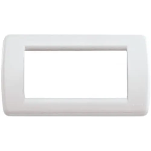 Placca Rondo' 4M bianco Idea 16764.04