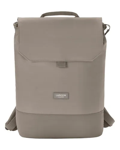LARKSON Rucksack Damen Grau - Nina - Wasserabweisender 16 Zoll Laptopfach Rucksack für Uni, Arbeit & Reisen - Praktischer Rucksack mit gepolstertem 16 Zoll Laptopfach und cleverer Organisation. Ergonomisch geformte Schulterträger und wasserabweisendes Material bieten Komfort und Schutz für deine Essentials – ideal für den Alltag.