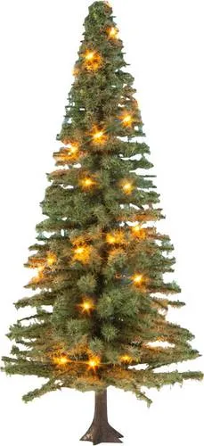 NOCH 0022131 Baum Christbaum - 120 mm Modelleisenbahn Baum, ideal für realistische Landschaftsgestaltung und ab 15 Jahren geeignet
