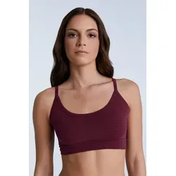 Albero Natur Bustier Damen Bustier bunt|rot XXL von ALBERO NATUR