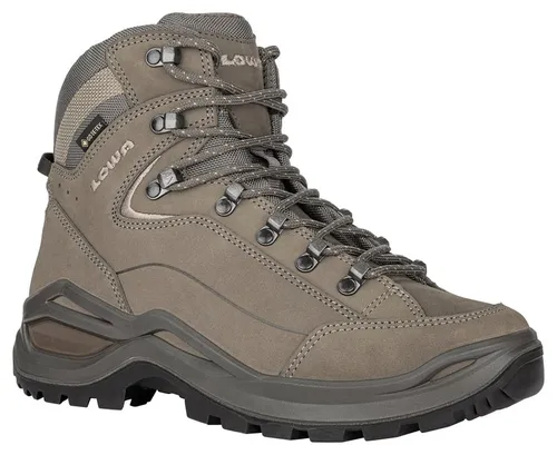 Lowa Renegade Evo Mid GTX Damen Wanderschuhe - Wanderschuhe für Damen mit wasserdichtem GORE-TEX® Futter, optimaler Passform und stylischem Design – ideal für alle Outdoor-Abenteuer.