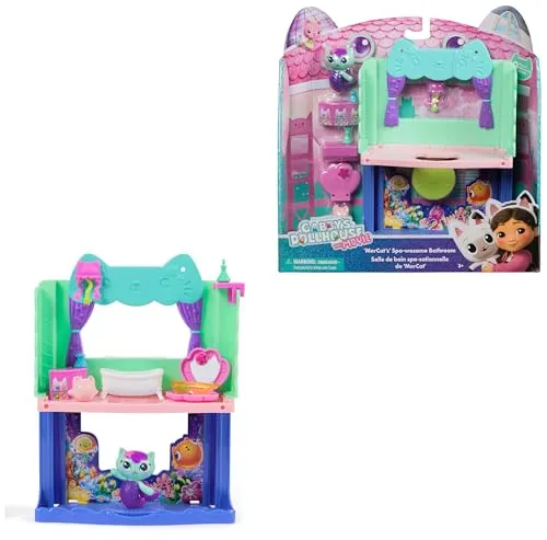 GDH Movie - Portal Room Badezimmer Spielset - Spielfiguren Set mit Portal Room für kreative Spielmöglichkeiten und grenzenlosen Spaß im Badezimmer-Thema.