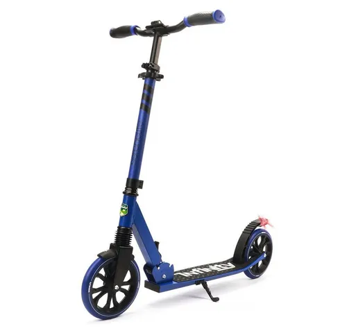 SereneLife Klappbarer Cityroller für Kinder & Erwachsene - Robuster Unisex-Tretroller mit höhenverstellbarem Lenker, ideal für Kinder ab 8 Jahren und Erwachsene bis 120 kg. Perfekt für drinnen und draußen, mit leichtem Klappdesign für einfache Transport und Aufbewahrung.