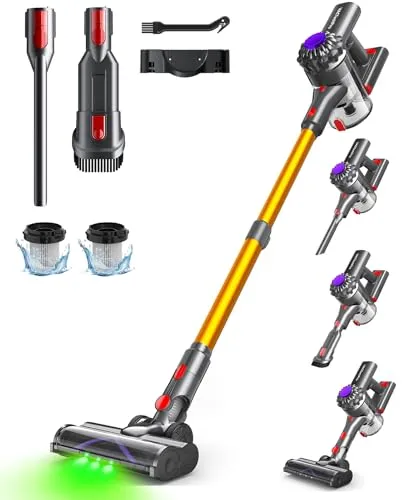 VACTechPro V15 Akku Staubsauger kabellos