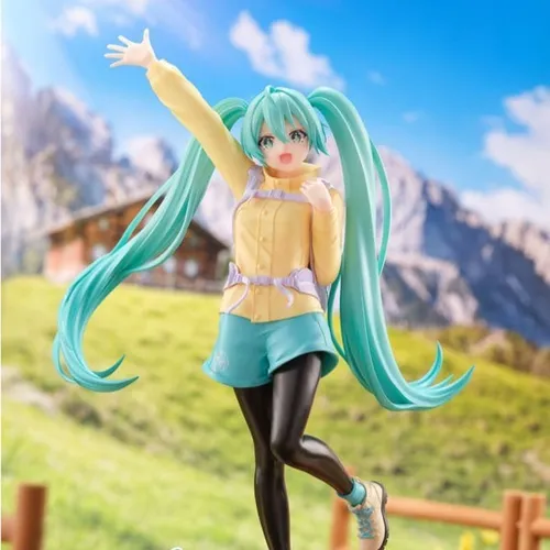 Banpresto Statue Hatsune Miku Bergsteiger 20 cm - Model Statue, detailgetreu und perfekt für Sammler oder Fans von Hatsune Miku – ein Highlight für jede Vitrine!