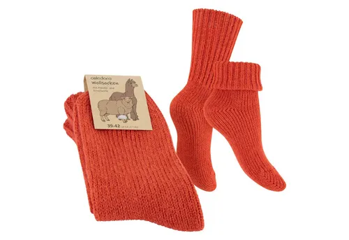 Socken Orange von Celodoro