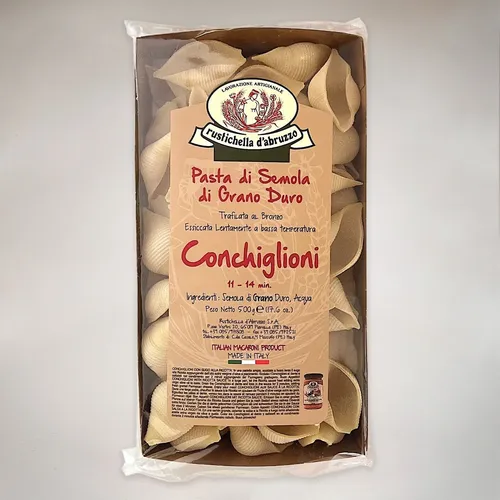 Conchiglioni 500 g Nudeln Pasta aus Hartweizengrieß - Rustichella d'Abruzzo