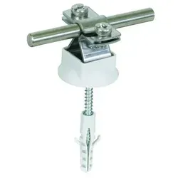 Dehn 274 160 Leitungshalter DEHNhold, für Rundleiter 8–10 mm und Flachleiter 20 mm