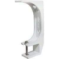 Jet-Line Wand- und Deckenhalter in Weiß für Gelenkarmmarkise 40 mm