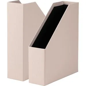 Rössler-Papier Stehsammler 1318452580, S.O.H.O., A4, Pappe, powder-rosa, 3 Stück