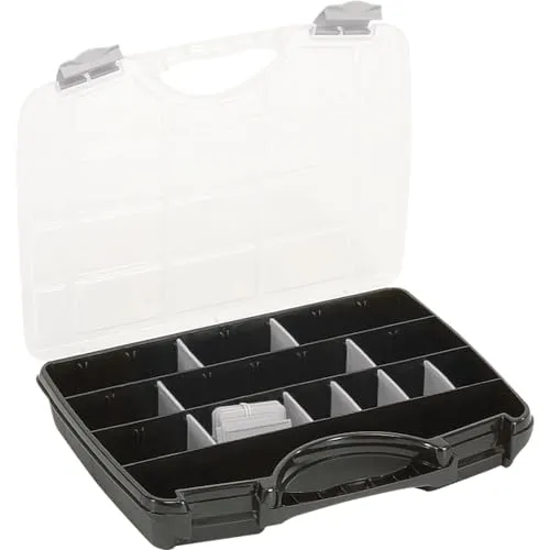 Raaco Allzweckkoffer 45 schwarz-silber 312 x 238 x 51 mm - 715355