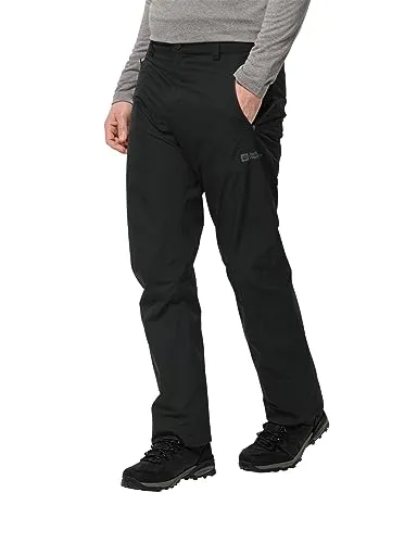 Jack Wolfskin Herren Parana Pants M - Wetterfeste Wanderhose - Wanderhosen, wasserdicht und winddicht mit warmem Fleece-Futter, ideal für Outdoor-Aktivitäten in jedem Wetter.