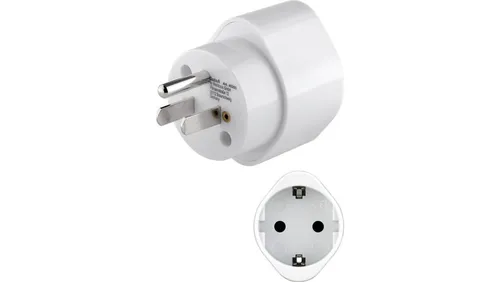 Adapter sieciowy US/Japonia, biały