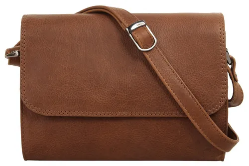 Cluty Umhängetasche Damen 020775 cognac in braun von Cluty