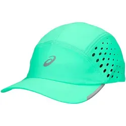 ASICS Ultra Lightweight Cap Unisex - Grün, Größe S/M - Entdecke die ASICS Ultra Lightweight Cap für komfortables Laufen. Leichtes, dehnbares Material sorgt für optimale Passform und Schutz vor Sonne und Regen. Ideal für jeden Sportler, der Wert auf Funktionalität und Style legt.