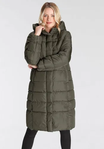 ONLY Steppmantel ONLTINA – Puffermantel mit Premium-Füllung und verdecktem Zipper regular fit, casual, Steppware, Kunstfaser, hochschließend