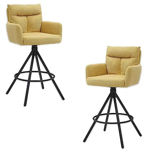 Hocker & Barhocker Gelb von Stella Trading