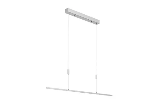 Lucande LED Pendelleuchte Arnik, höhenverstellbar und dimmbar - Elegante Esstischlampe mit 4-stufiger Dimmfunktion über Wandschalter und höhenverstellbar von 110 bis 210 cm - ideal für Wohnzimmer und Küchen!