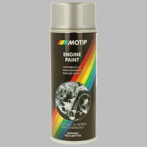 Motip Motor-/Schalldämpferlack Maschinenfarbe aluminium 400 ml 04093