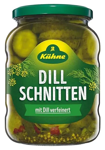 Kühne Dillschnitten, 720ml Glas von Kühne