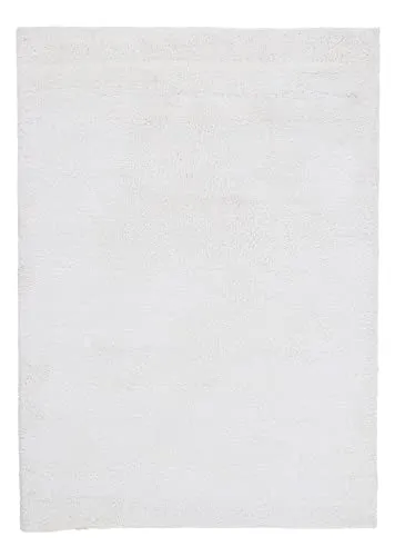 carpetfine Hochflorteppich Silky Creme 60x90 cm - Weicher Langflor Shaggy Teppich für Wohnzimmer, Schlafzimmer & Kinderzimmer, pflegeleicht und langlebig, ideal auch für Fußbodenheizungen.