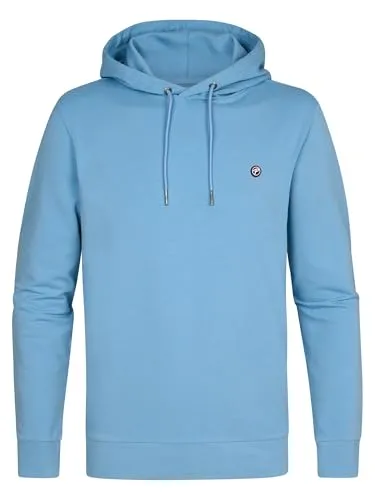 Kapuzensweatshirt PETROL INDUSTRIES Herren, Gr. L, blau - Herren-Sweatshirt von Petrol Industries in pale blue. Mit bequemer Passform, langem Arm und hochwertiger Sweat-Qualität für optimalen Tragekomfort.