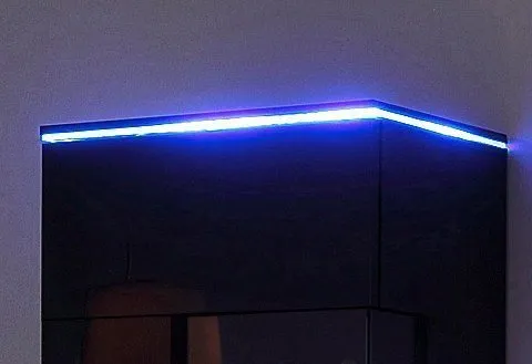 LED Glaskantenbeleuchtung HÖLTKEMEYER, blau, 11 Stk. - Elegante LED Glaskantenbeleuchtung in Blau, ideal für stimmungsvolle Akzentbeleuchtung. Fest integrierte LEDs bieten eine energieeffiziente Lösung für Ihr Zuhause.