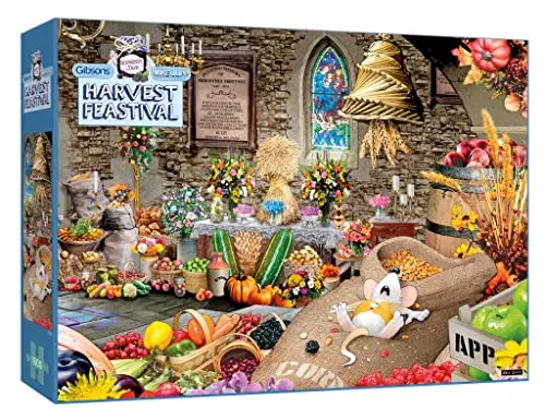 Gibson Games Puzzle 1000 pièces : Fête des vendanges