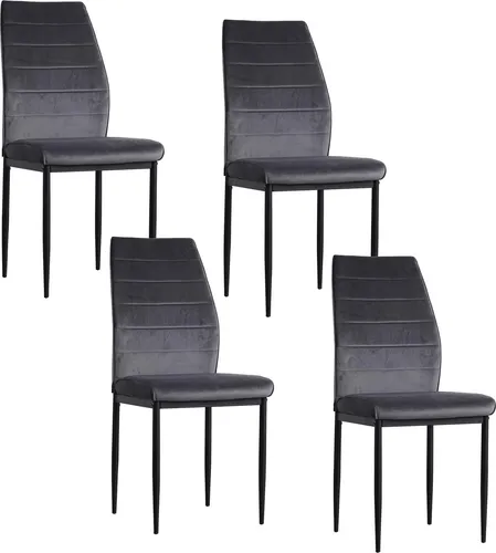 HTI-Living Esszimmerstuhl Madison Velvet 4er-Set