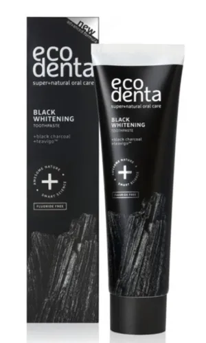 ECOD Zahnpasta zur Zahnaufhellung mit schwarzer Holzkohle 100 ml