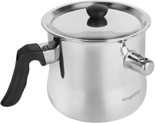 Doppelwandiges Milchkännchen 1,5l Konighoffer mit Deckel