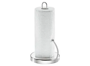 GEFU Küchenrollenhalter Spenso aus Edelstahl 18/10 - Stilvoller Küchenrollenhalter aus rostfreiem Edelstahl, ideal für jede Küche und sorgt für Ordnung bei der Küchenrolle.