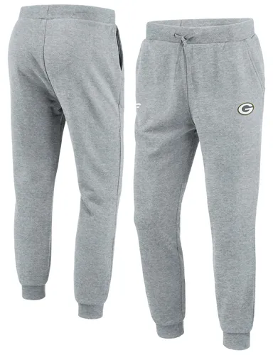 Fanatics Jogginghose Green Bay Packers Fleece grau M - Bequeme Jogginghose für American Football-Fans. Hergestellt aus 80% Baumwolle und 20% Polyester, bietet sie hohen Tragekomfort und ist ideal für Freizeit und Sport.
