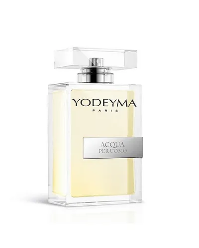 YODEYMA Parfum Aqua per Uomo - Frisches Eau de Parfum für Herren 100 ml - Herrendüfte mit einem Hauch von Freiheit: Aqua per Uomo vereint Bergamotte und Wassernoten für einen modernen, natürlichen Duft, der Freude und Unabhängigkeit verleiht.