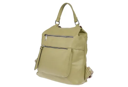 Christian Wippermann Businesstasche Damen Rucksack Bodybag Umhängetasche Leder Optik Tasche (1-tlg), Rucksack