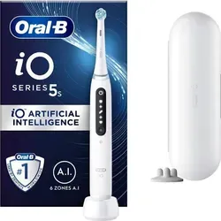 Oral-B iO 5S Quite White Elektrische Zahnbürste von Oral-B