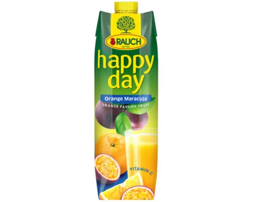 rauch Saft, Rauch Happy Day Orange Maracuja Fruchtsaft exotischer Mix 1000ml