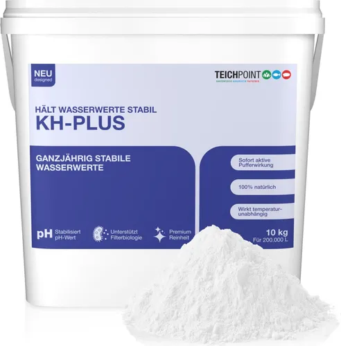 Teichpoint KH Plus 10kg | Karbonathärte erhöhen für stabilen pH-Wert im Teich