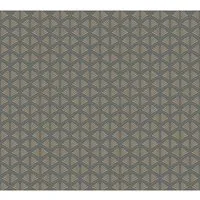 Vliestapete Trendwall 2 Art Deco Glitzertapete Grau Gold Schwarz FSC®
