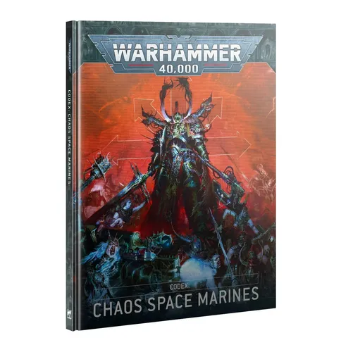 CODEX: CHAOS SPACE MARINES (DEUTSCH) - Strategieführer für Warhammer 40.000 - Bücher über die Chaos Space Marines, bietet umfassende Hintergrundinformationen und Strategien für das Spiel Warhammer 40.000.