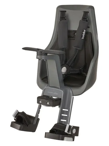 Bobike Exclusive Mini Fahrradsitz in Grau
