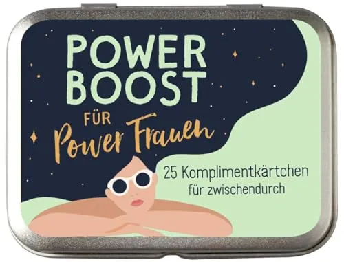 Power Boost für Powerfrauen: 25 Komplimentkärtchen für Zwischendurch: 25 Komplimentkärtchen für Zwischendurch | Mit Zitaten und Sprüchen zu mehr Motivation und Selbstvertrauen
