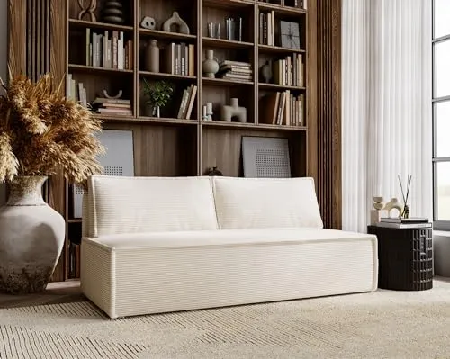 Kaiser Möbel Klappsofa mit Schlaffunktion in beige von Kaiser Möbel