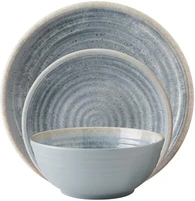 Sundream Geschirr-Set Mirage Camping (12-tlg) - Leichtes und bruchsicheres Geschirr-Set für Camping und Outdoor, ideal für jedes Abenteuer. Mit nostalgischem Vintage-Look und praktischen Schalen für vielseitige Mahlzeiten.