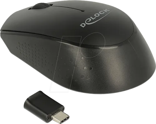 DELOCK 12526 - Maus (Mouse), Funk, Notebook, USB Type-C