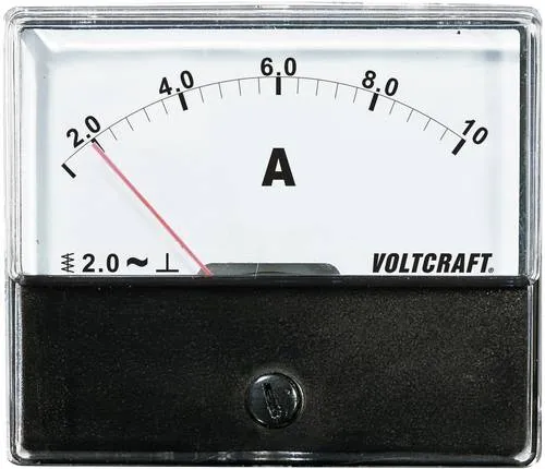 VOLTCRAFT AM-70X60/10A AM-70X60/10A Einbau-Messgerät AM-70X60/10A 10A Dreheisen
