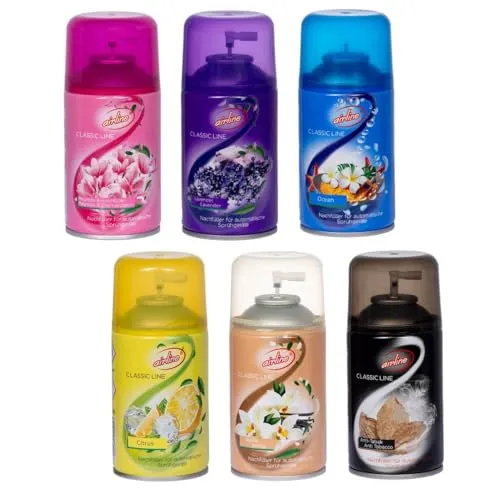 Laro Premium Airline Duftspray Nachfüller Mix Paket 96 Stück