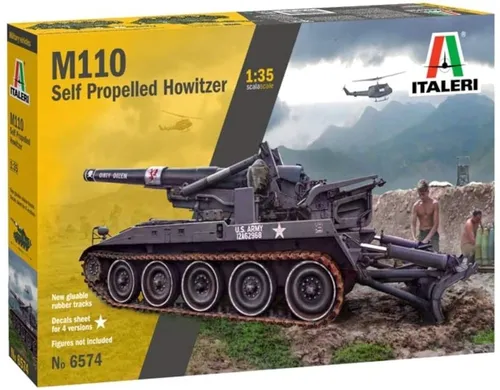 Italeri 6574S M110 Selbstfahrende Haubitze 1:35 von Italeri