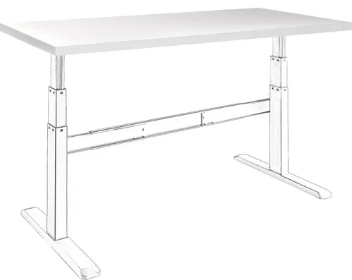 celexon Melamin-Tischplatte für Adjust-Schreibtisch - 175 x 75 cm - Zubehör für Möbel: Hochwertige Melamin-Tischplatte, ideal für höhenverstellbare Schreibtische, bietet eine langlebige Oberfläche und passt perfekt in jede Umgebung.