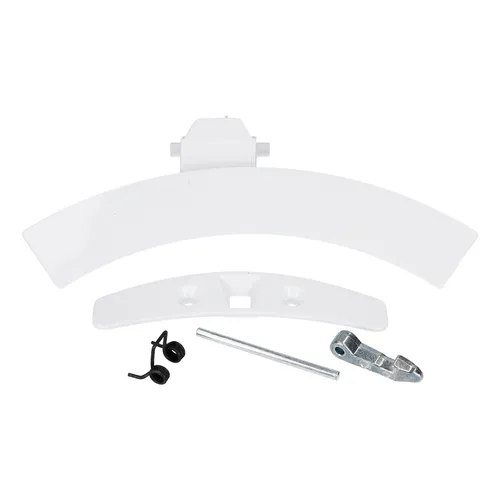 easyPART Türgriff Set für Electrolux 4055137402 - Ersatzteil für Waschmaschinen- & Trocknerteile, inklusive Haken und Federplatte für eine einfache Montage und hohe Langlebigkeit.